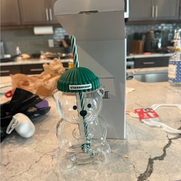 Starbucks Other - Starbucks Bearista Glass Cup